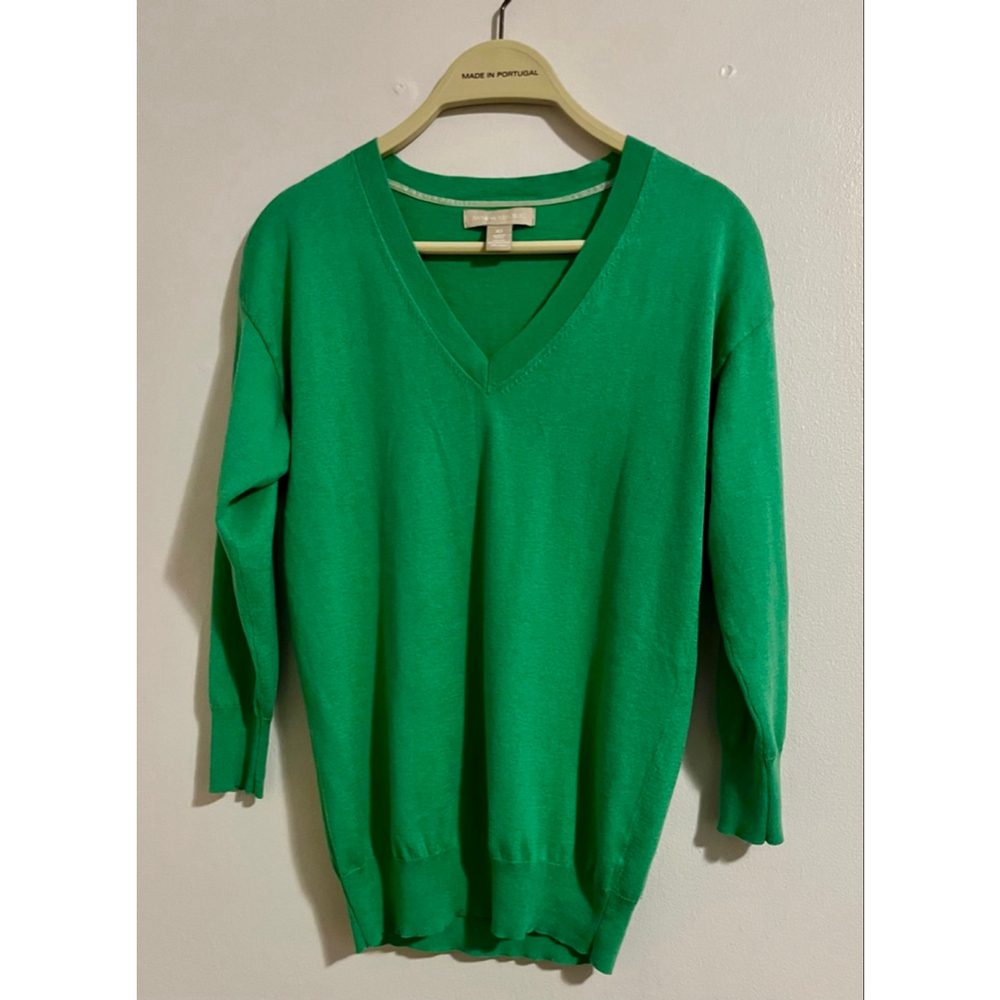 Banana Republic silk blend v-neck sweater XS
